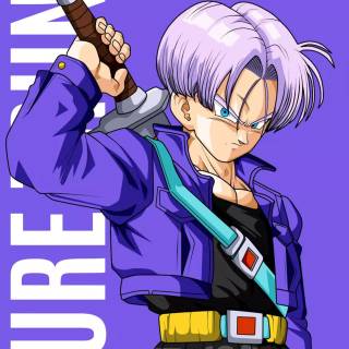 Future Trunks iPhone wallpaper