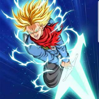 Future Trunks iPhone wallpaper