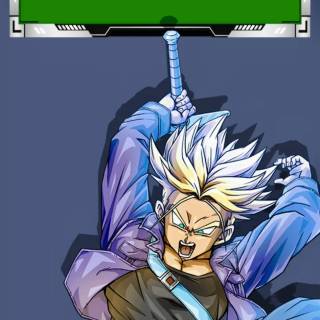 Future Trunks iPhone wallpaper
