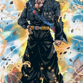 Future Trunks iPhone wallpaper