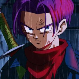 Future Trunks iPhone wallpaper