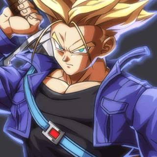 Future Trunks iPhone wallpaper