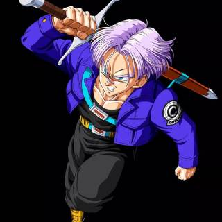 Future Trunks iPhone wallpaper