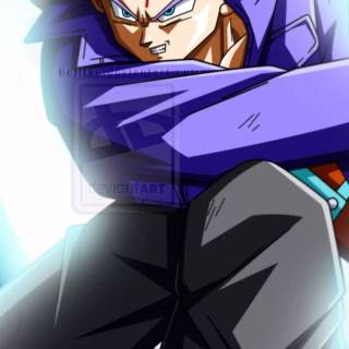 Future Trunks iPhone wallpaper