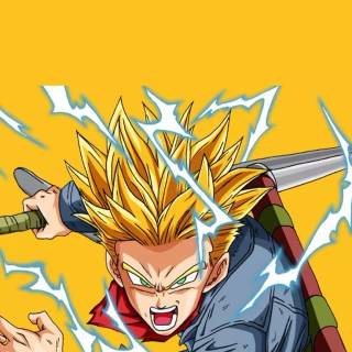 Future Trunks iPhone wallpaper