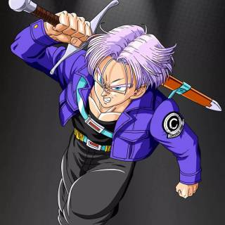 Future Trunks iPhone wallpaper