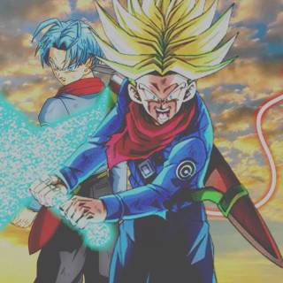 Future Trunks iPhone wallpaper