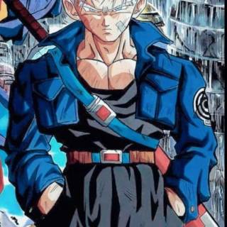 Future Trunks iPhone wallpaper