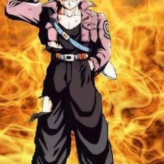 Future Trunks iPhone wallpaper