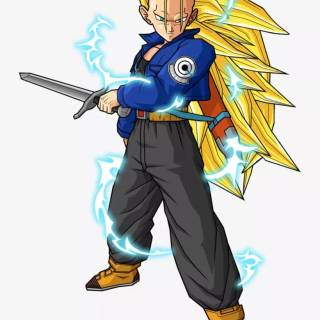 Future Trunks iPhone wallpaper