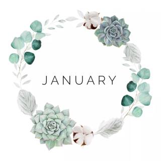 January iPhone wallpaper