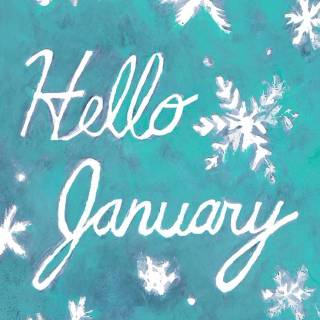 January iPhone wallpaper