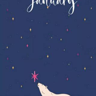 January iPhone wallpaper
