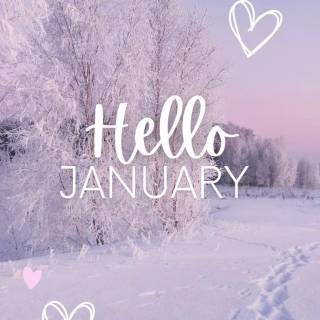 January iPhone wallpaper