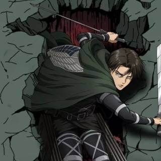 Attack On Titan Levi phone wallpaper