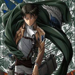 Attack On Titan Levi phone wallpaper