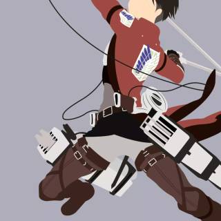 Attack On Titan Levi phone wallpaper