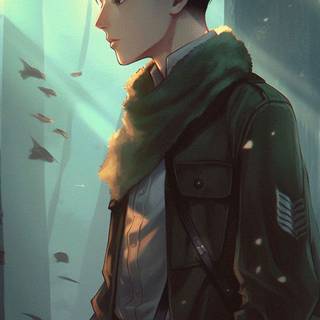 Attack On Titan Levi phone wallpaper