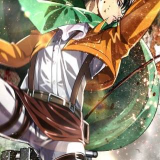 Attack On Titan Levi phone wallpaper