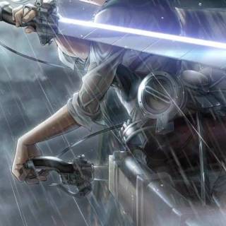 Attack On Titan Levi phone wallpaper