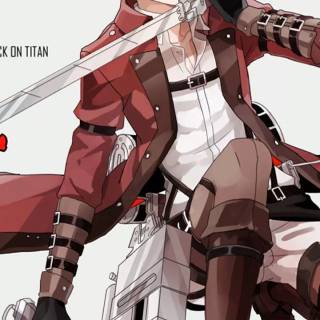 Attack On Titan Levi phone wallpaper