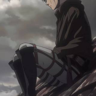 Attack On Titan Levi phone wallpaper