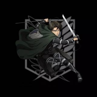 Attack On Titan Levi phone wallpaper