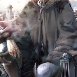 Attack On Titan Levi phone wallpaper