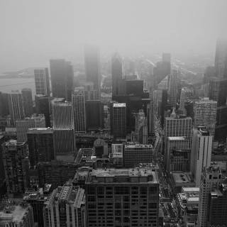 Chicago skyline iPhone wallpaper