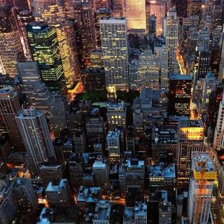 Chicago skyline iPhone wallpaper