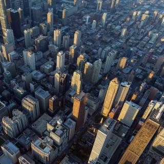 Chicago skyline iPhone wallpaper