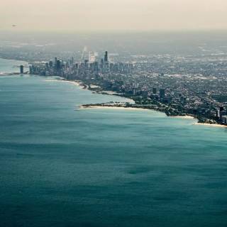 Chicago skyline iPhone wallpaper