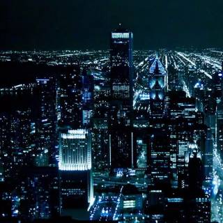 Chicago skyline iPhone wallpaper