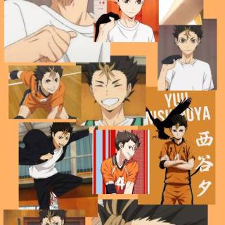 Nishinoya phone wallpaper
