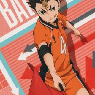Nishinoya phone wallpaper