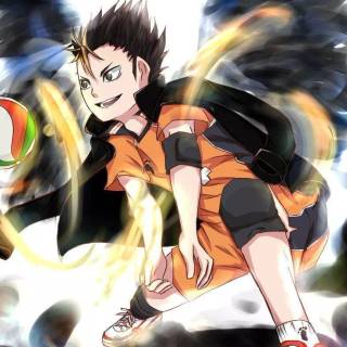 Nishinoya phone wallpaper