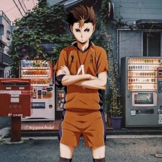 Nishinoya phone wallpaper