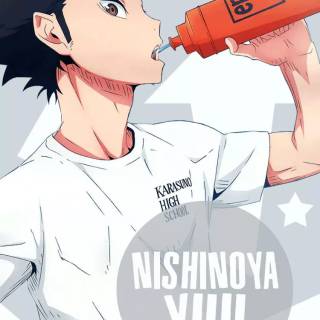 Nishinoya phone wallpaper