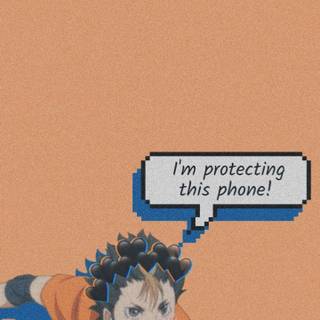 Nishinoya phone wallpaper
