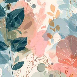 iPhone watercolor wallpaper