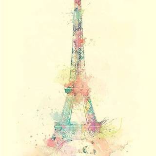 iPhone watercolor wallpaper