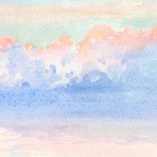 iPhone watercolor wallpaper
