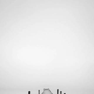 Black and white design iPhone wallpaper