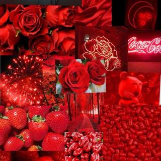 Red theme iPhone wallpaper