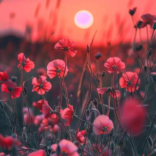 Red theme iPhone wallpaper