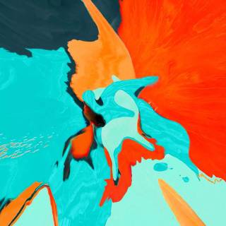 iPhone 11 orange wallpaper