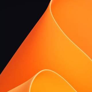 iPhone 11 orange wallpaper