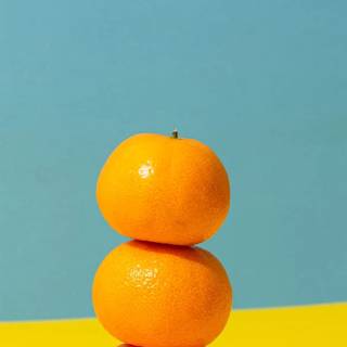 iPhone 11 orange wallpaper