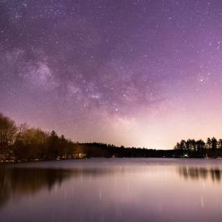 Purple night phone wallpaper