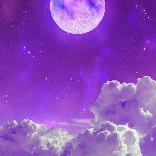Purple night phone wallpaper